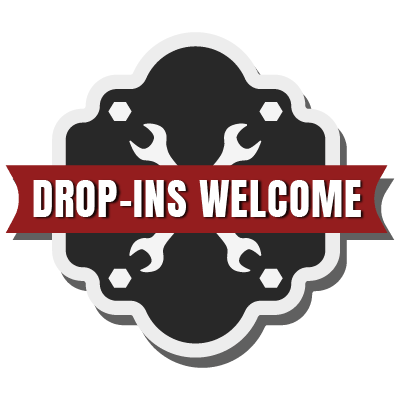 Drop-Ins Welcome badge